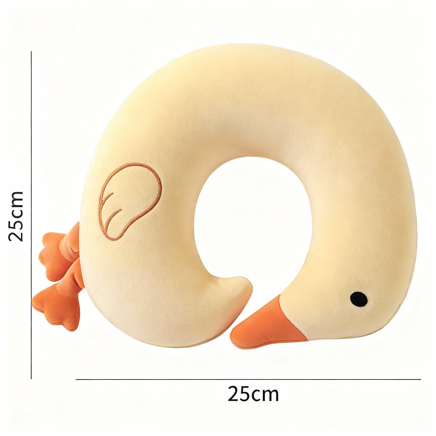 Goose Neck Travel Pillow – Ultra‑Soft U‑Shaped Plush