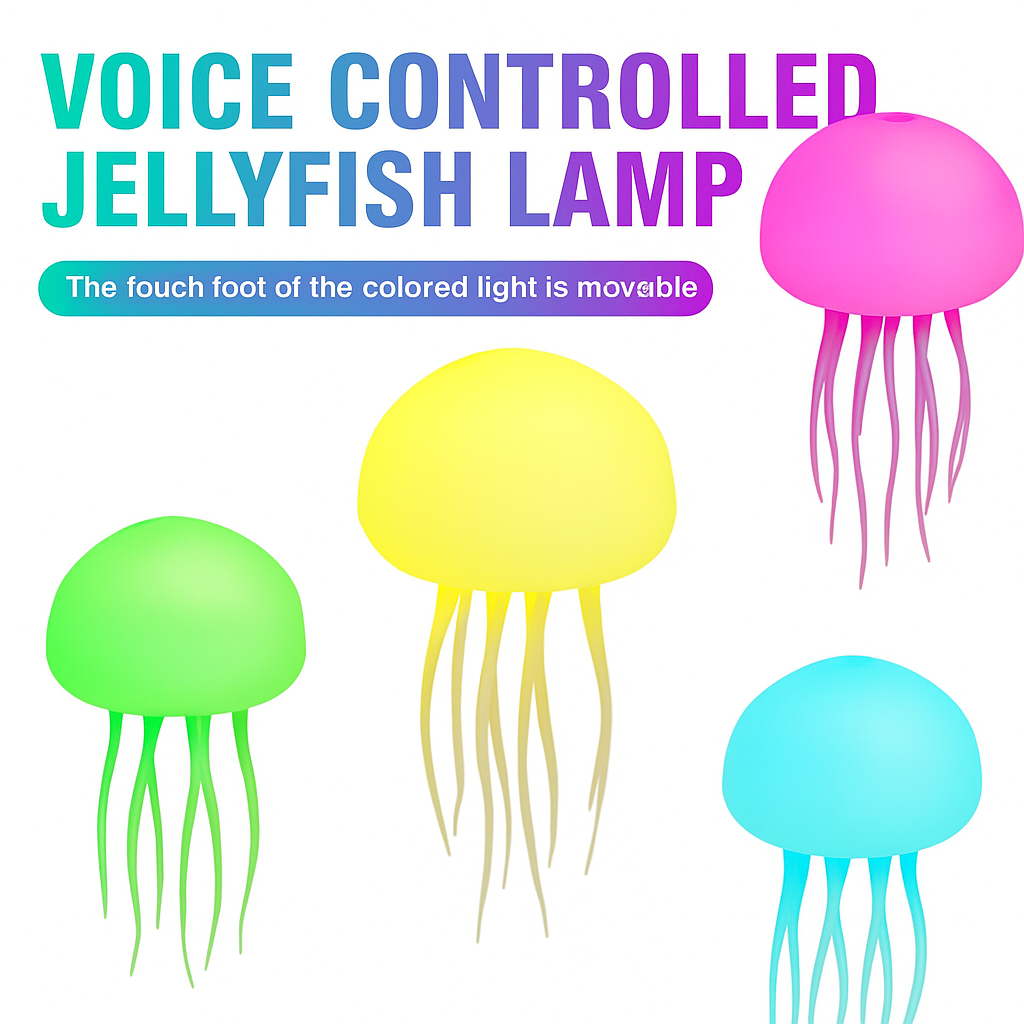 Jellyfish Glow Lamp – Night Light Decor