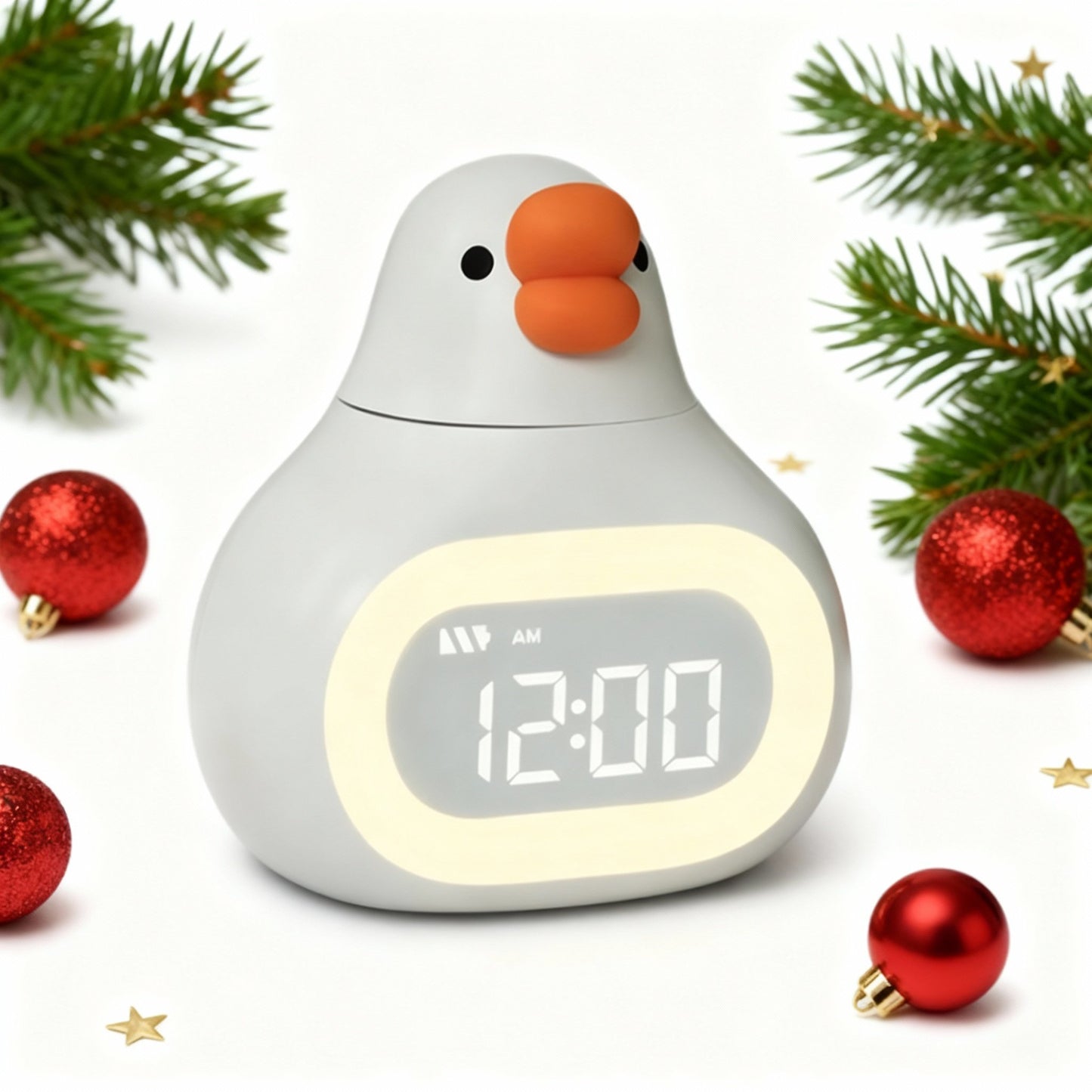 Big Goose Night Light Alarm Clock