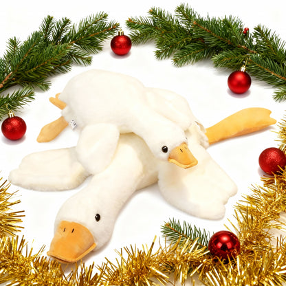 Plush Goose Pillow