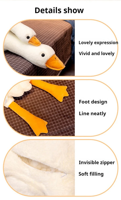 Plush Goose Pillow