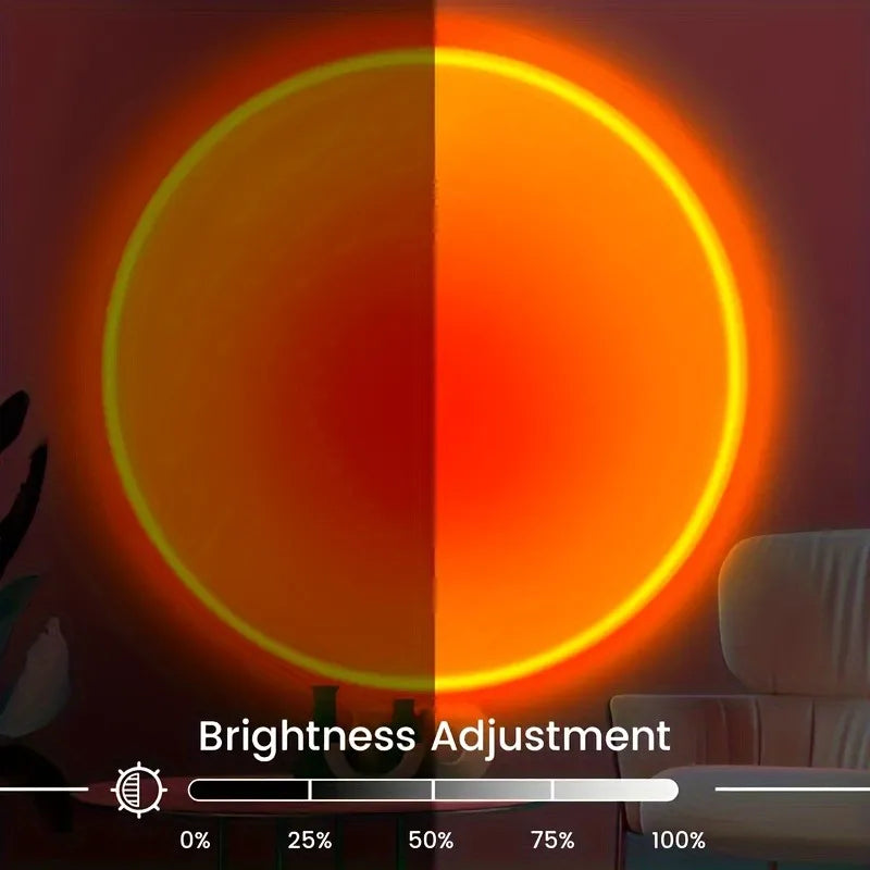 Sunset Projection LED Lamp