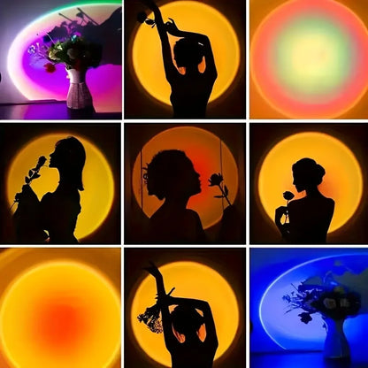 Sunset Projection LED Lamp