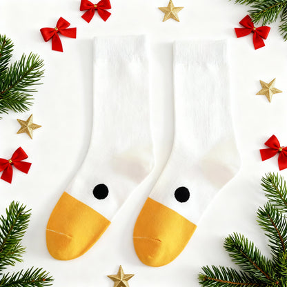 Funny Goose & Duck Socks – Breathable, Soft & Cute